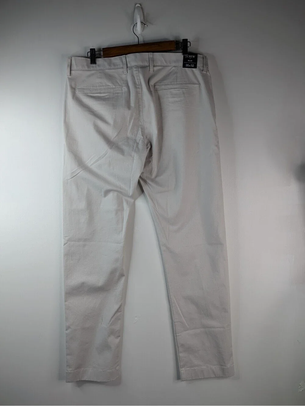 NWT J.Crew Flex Slim-Fit Stretch Chino Pants 35 X32